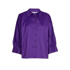 Xandres Blouse volumineuse avec col de chemise-Femme Blouses