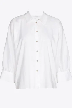 Xandres Blouse volumineuse avec col de chemise-Femme Blouses