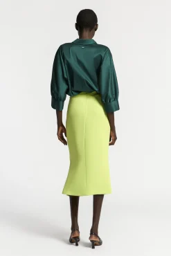 Xandres Blouse volumineuse avec col de chemise-Femme Blouses
