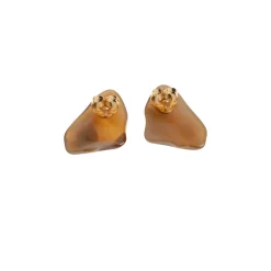 Xandres Boucles d’oreilles avec pierre originale-Femme Accessoires