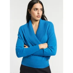 Xandres Cache-cœur à col châle-Femme Pulls & Cardigans
