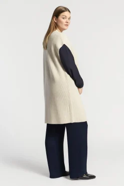 Xandres Cardigan long sans manches-Femme Xandres Plus|Pulls & Cardigans