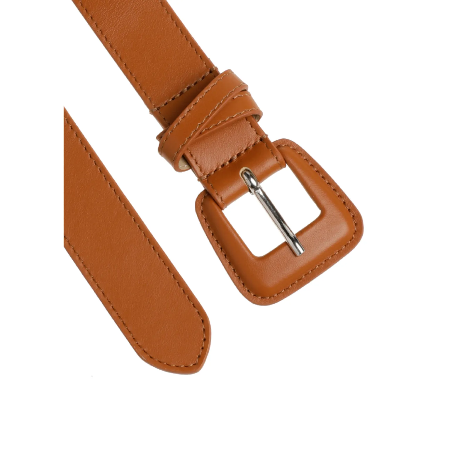 Xandres Ceinture en cuir avec boucle arrondie-Femme Accessoires