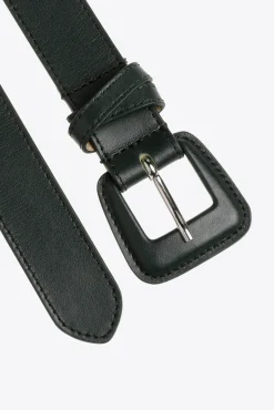 Xandres Ceinture en cuir avec boucle arrondie-Femme Accessoires