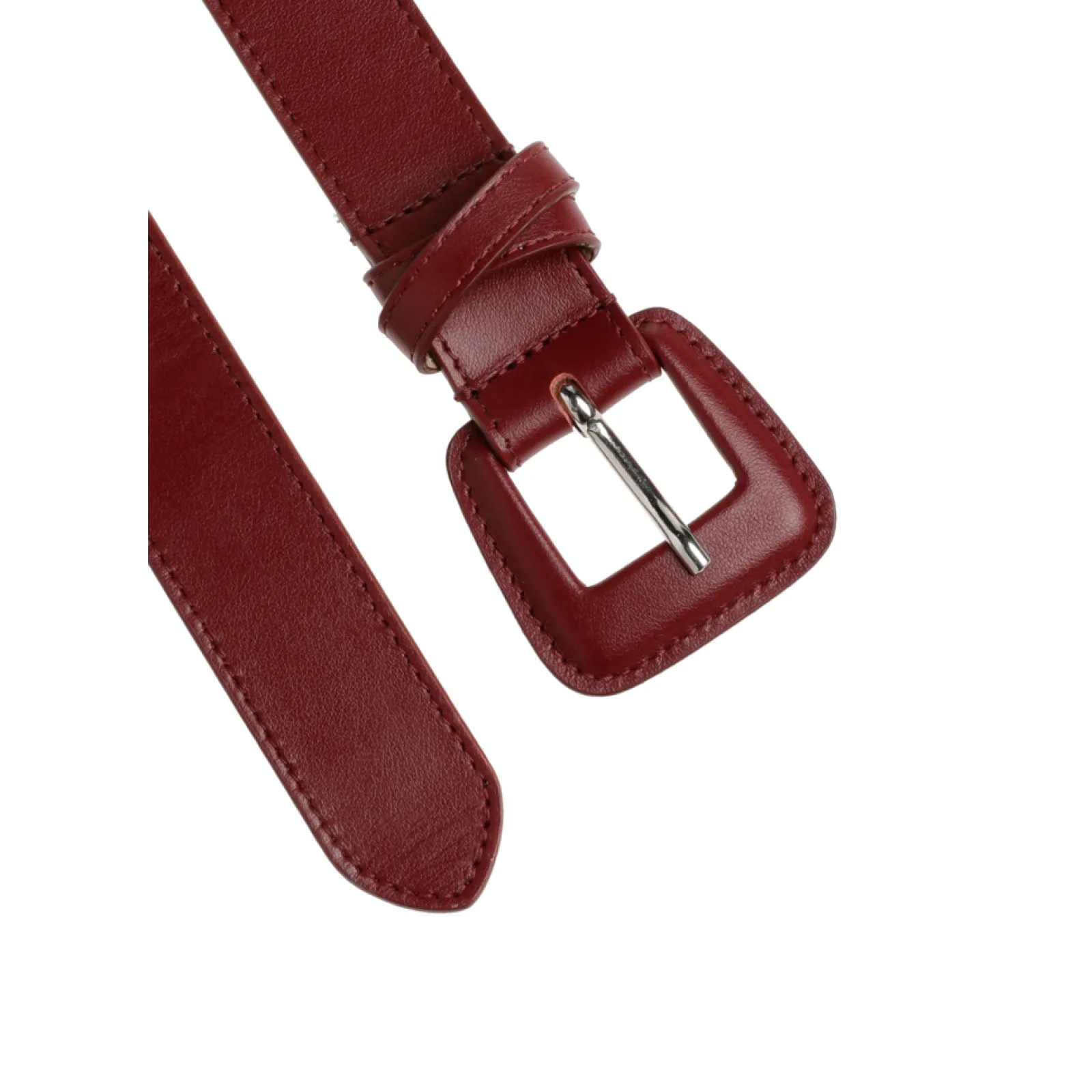 Xandres Ceinture en cuir avec boucle arrondie-Femme Accessoires