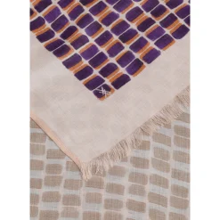 Xandres Écharpe à couleurs contrastées-Femme Accessoires|Echarpes