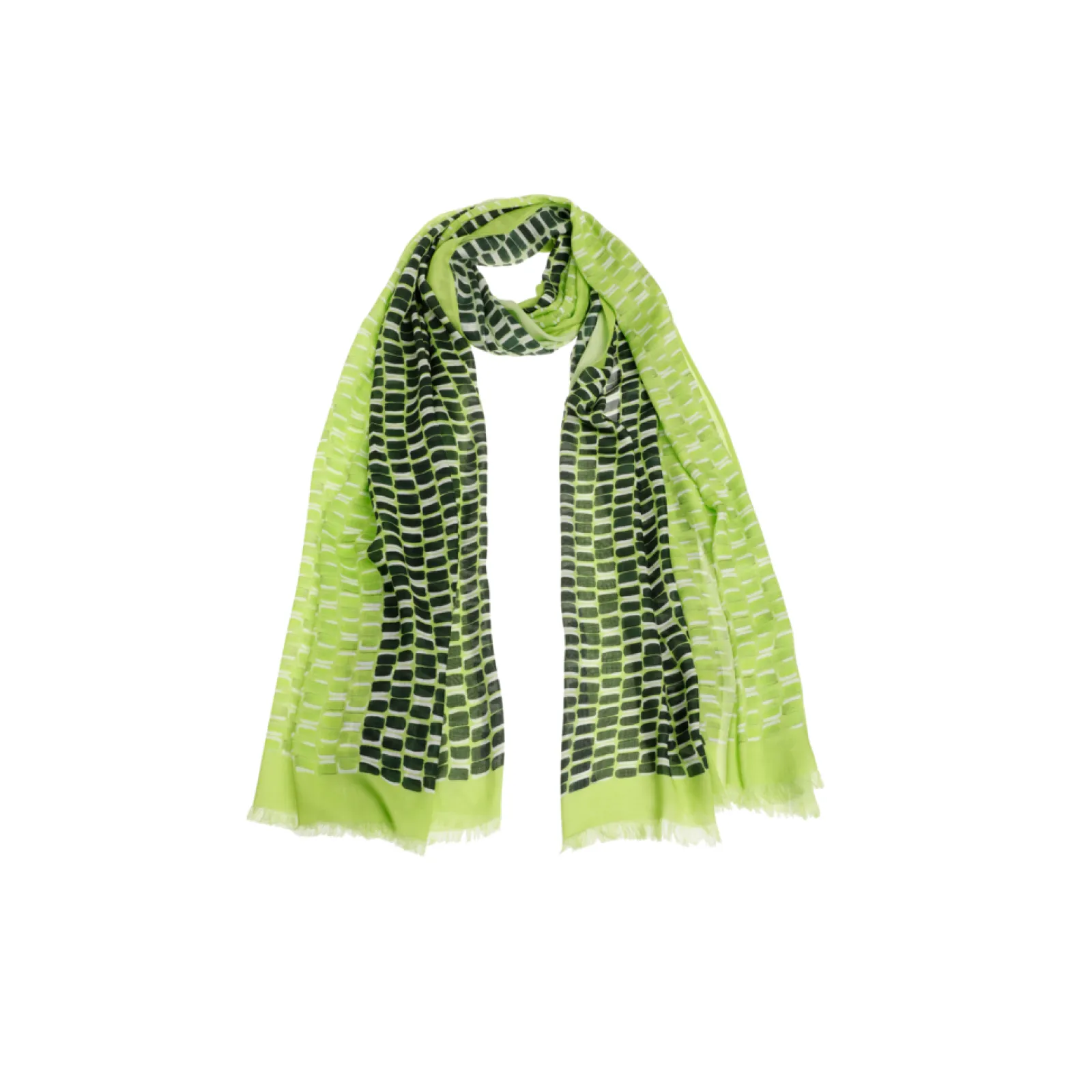 Xandres Écharpe à couleurs contrastées-Femme Accessoires|Echarpes