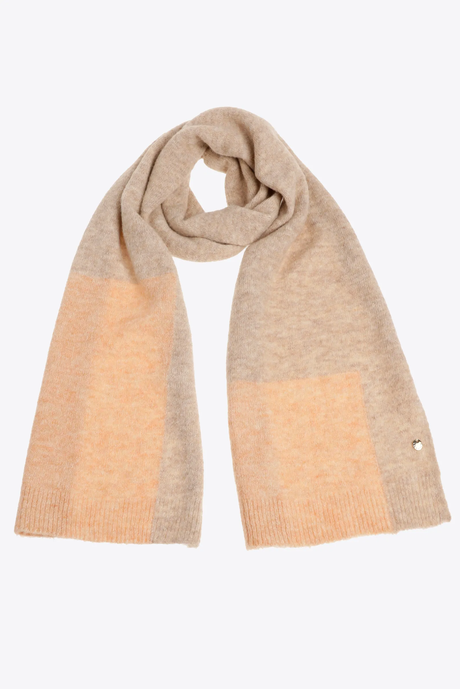 Xandres Écharpe à couleurs contrastées confectionnée dans un mélange de laines-Femme Xandres Plus|Accessoires