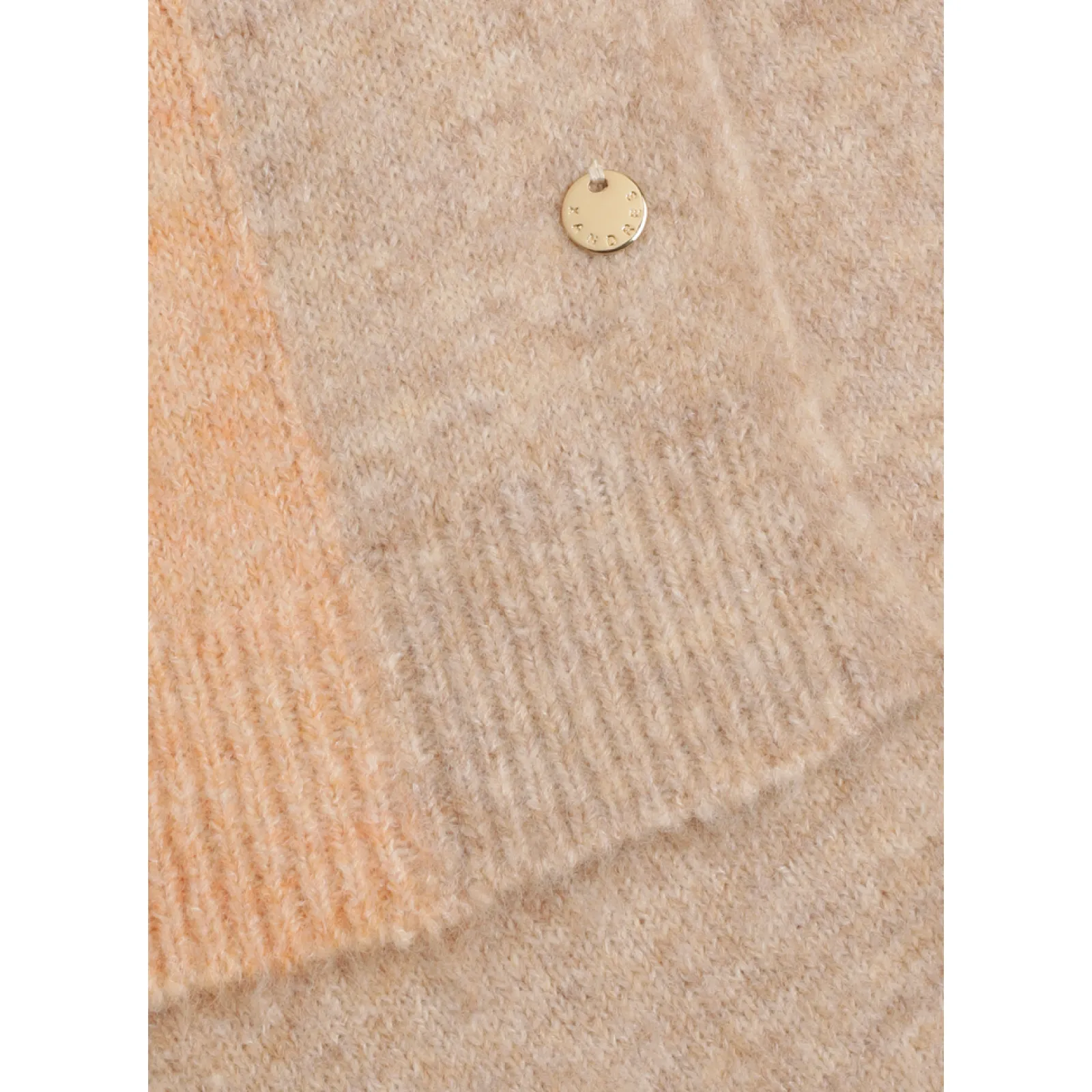 Xandres Écharpe à couleurs contrastées confectionnée dans un mélange de laines-Femme Xandres Plus|Accessoires