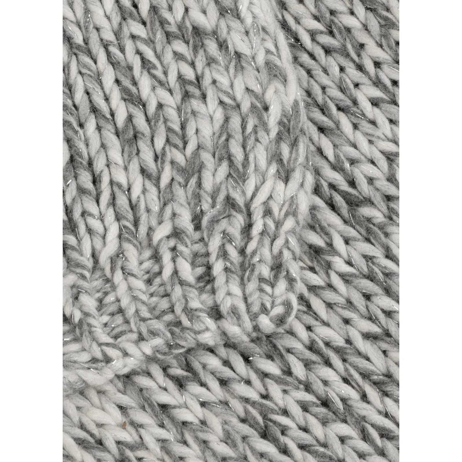 Xandres Écharpe en grosse maille avec fil doré-Femme Xandres Plus|Accessoires