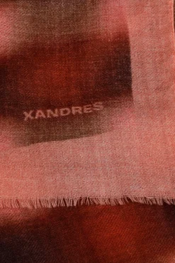 Xandres Écharpe en laine à imprimé flou-Femme Accessoires|Echarpes