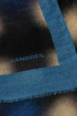 Xandres Écharpe en laine à imprimé flou-Femme Accessoires|Echarpes