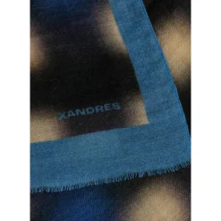 Xandres Écharpe en laine à imprimé flou-Femme Accessoires|Echarpes