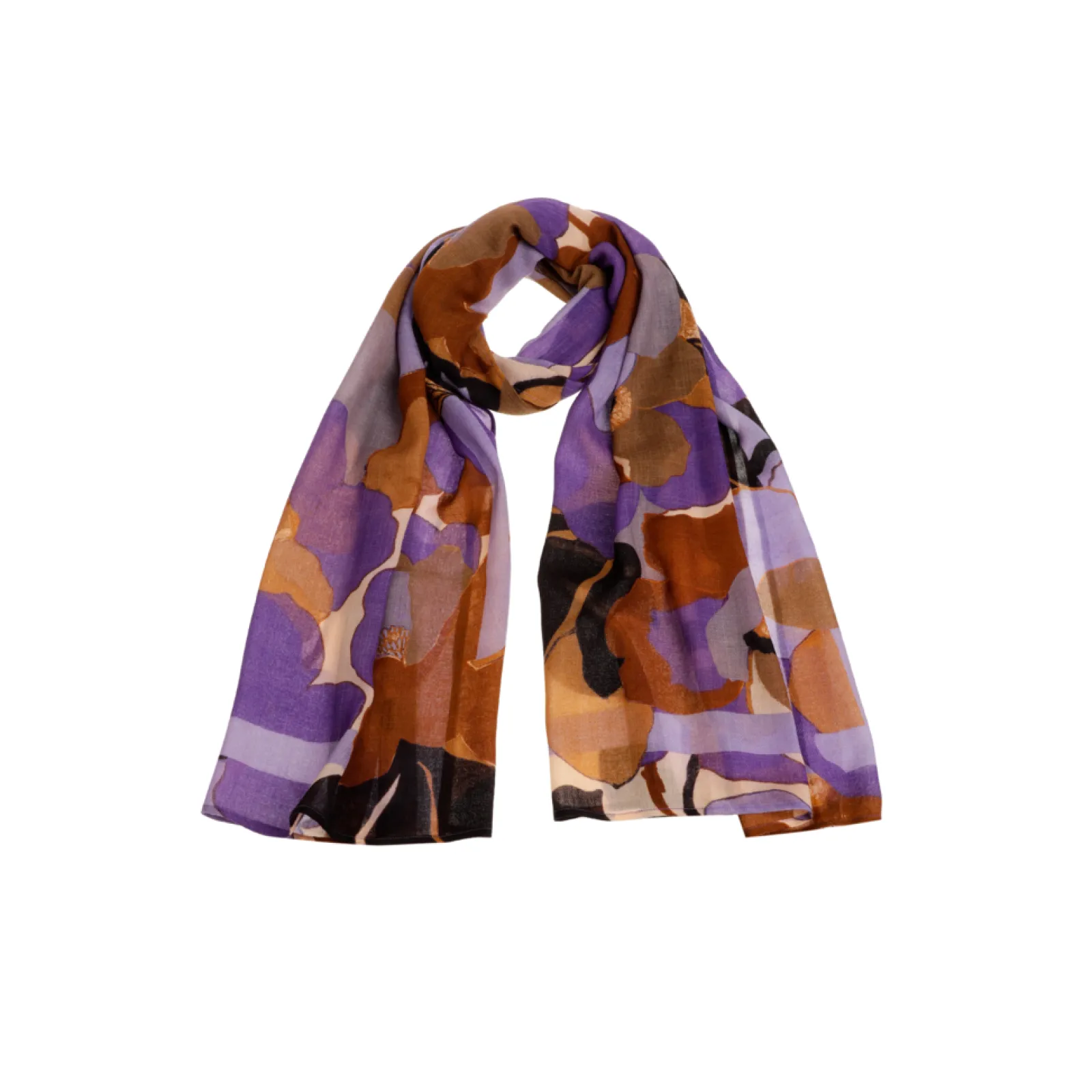 Xandres Écharpe en laine à motif floral-Femme Accessoires