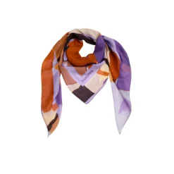 Xandres Écharpe en soie à motif floral-Femme Accessoires|Echarpes