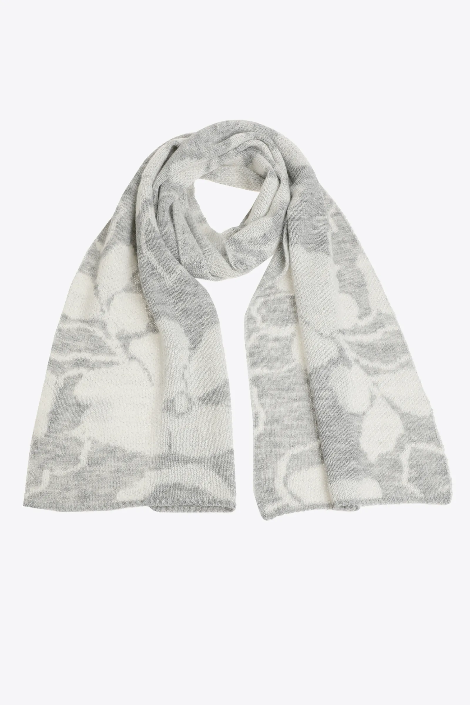 Xandres Écharpe en tricot jacquard-Femme Xandres Plus|Accessoires