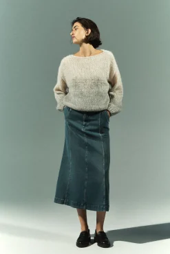 Xandres Chemise surdimensionnée à rayures-Femme Pulls & Cardigans