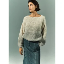 Xandres Chemise surdimensionnée à rayures-Femme Pulls & Cardigans
