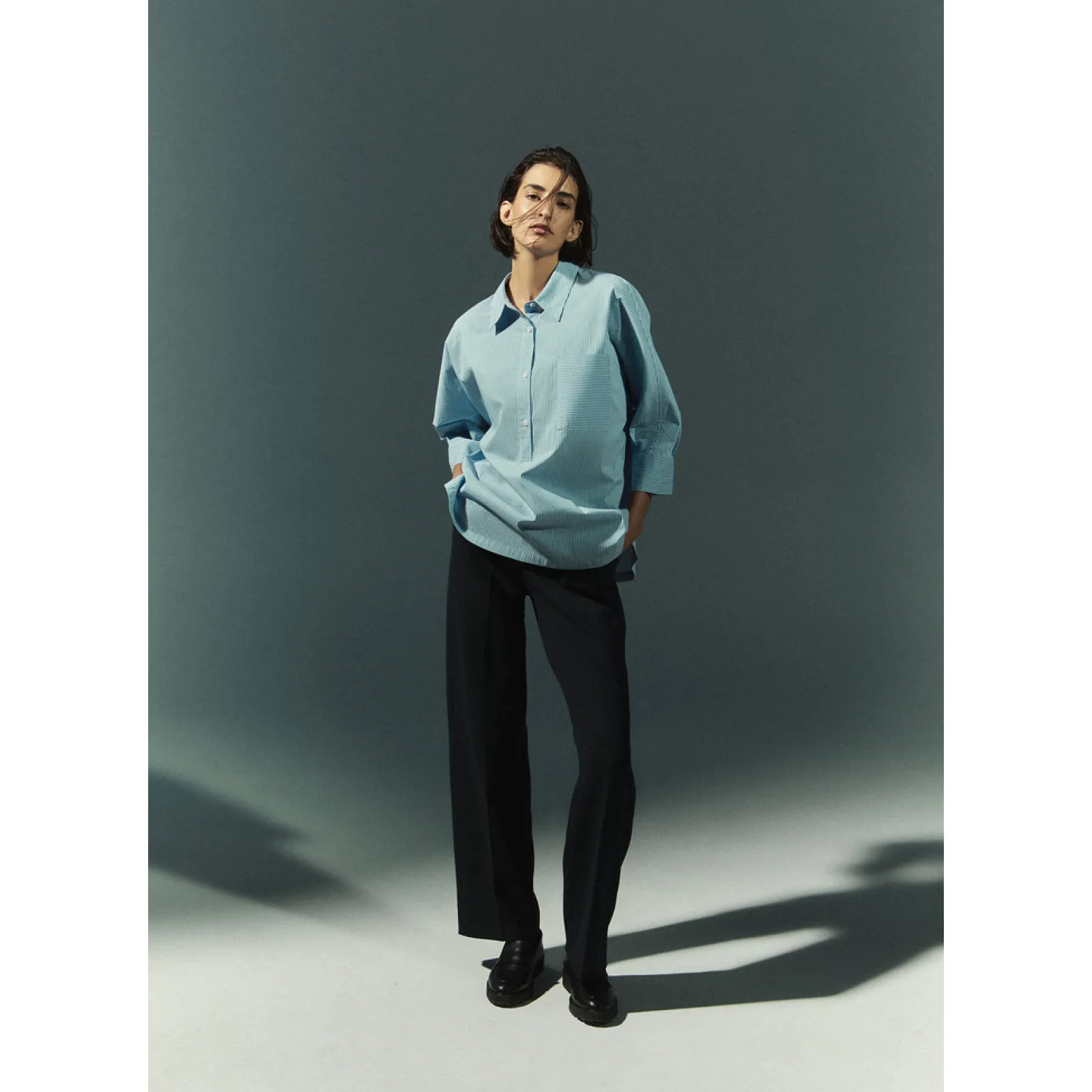 Xandres Chemise surdimensionnée à rayures-Femme Blouses