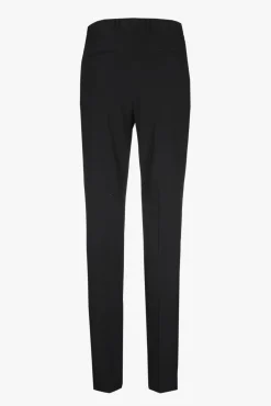 Xandres Chino noir infroissable-Femme Essentials|Pantalons
