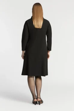 Xandres Confortable robe en crêpe-Femme Xandres Plus|Robes