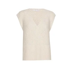 Xandres Débardeur confectionné dans un mélange de laines-Femme Pulls & Cardigans