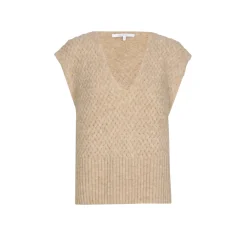 Xandres Débardeur confectionné dans un mélange de laines-Femme Pulls & Cardigans