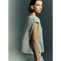Xandres Débardeur confectionné dans un mélange de laines-Femme Pulls & Cardigans