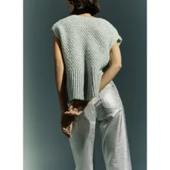 Xandres Débardeur confectionné dans un mélange de laines-Femme Pulls & Cardigans