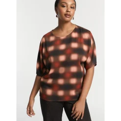 Xandres Débardeur à imprimé flou-Femme Xandres Plus|Blouses