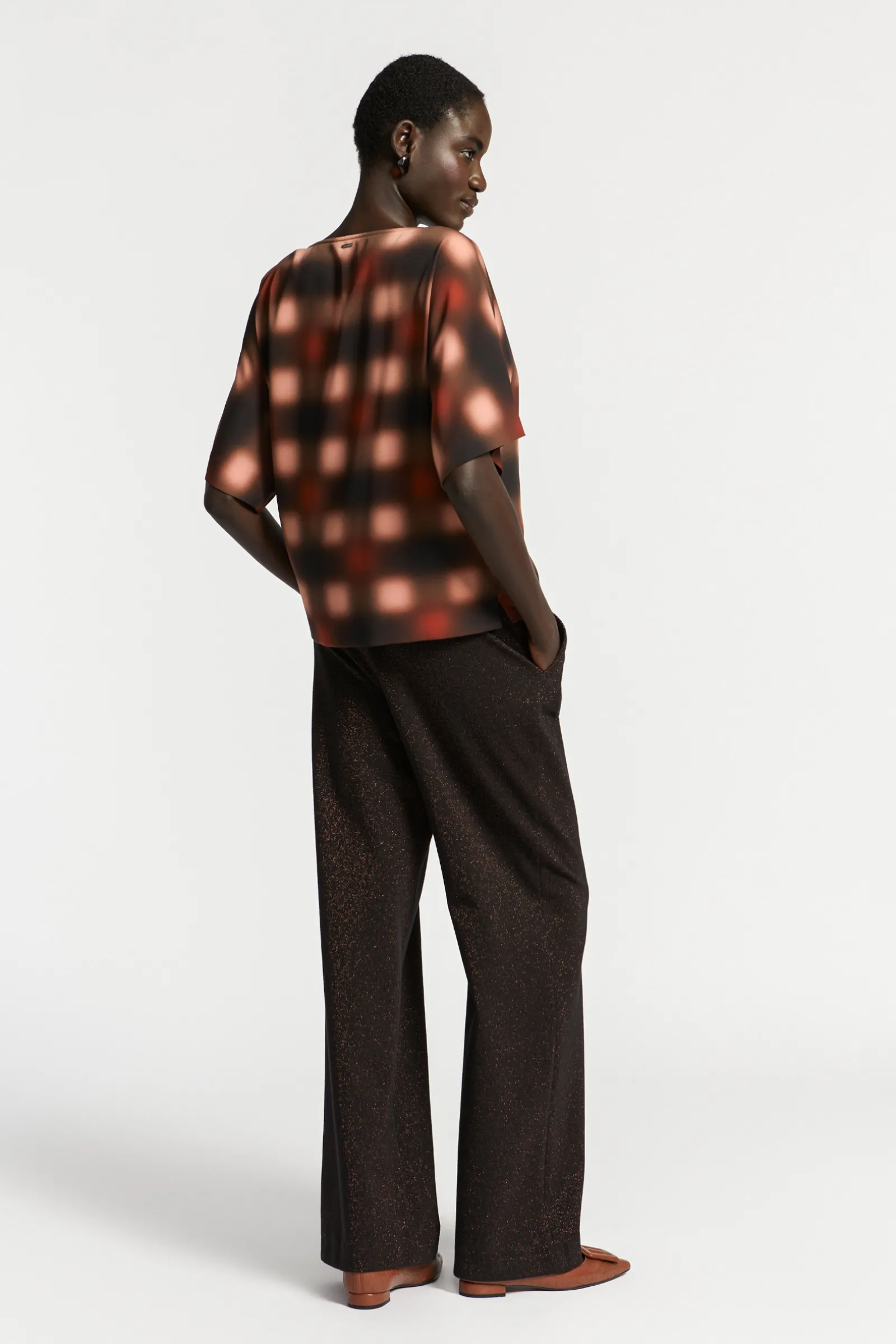 Xandres Débardeur à imprimé flou-Femme Xandres Plus|Blouses