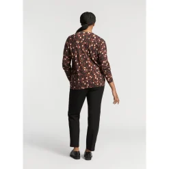 Xandres Fin gilet tissé à motif-Femme Xandres Plus|Pulls & Cardigans