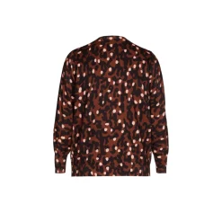 Xandres Fin gilet tissé à motif-Femme Xandres Plus|Pulls & Cardigans