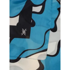 Xandres Foulard en soie à motif floral-Femme Accessoires|Echarpes