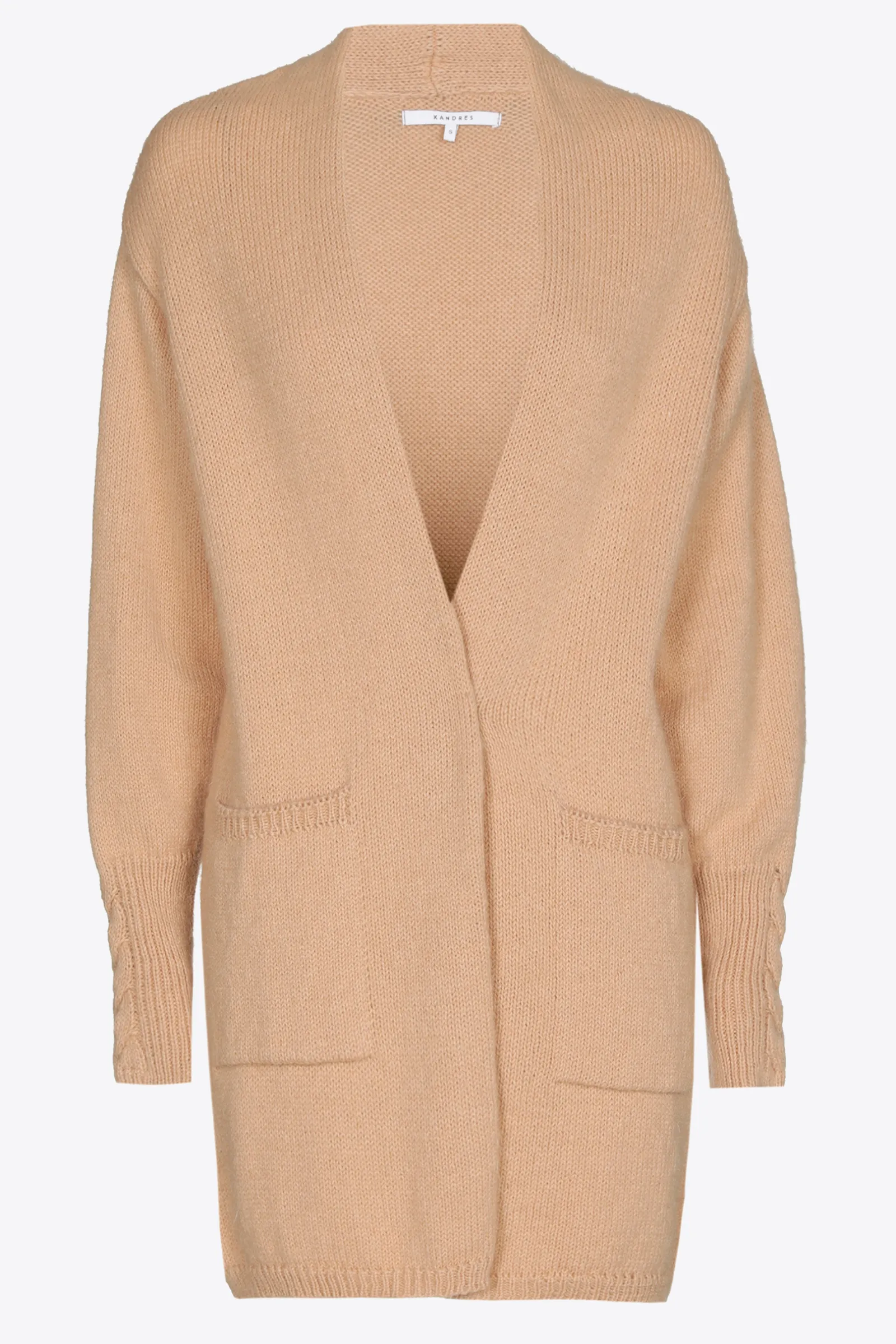 Xandres Gilet confectionné avec du mohair-Femme Xandres Plus|Pulls & Cardigans