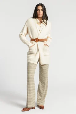 Xandres Gilet confectionné avec du mohair-Femme Xandres Plus|Pulls & Cardigans