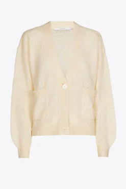 Xandres Gilet court à col en V-Femme Pulls & Cardigans