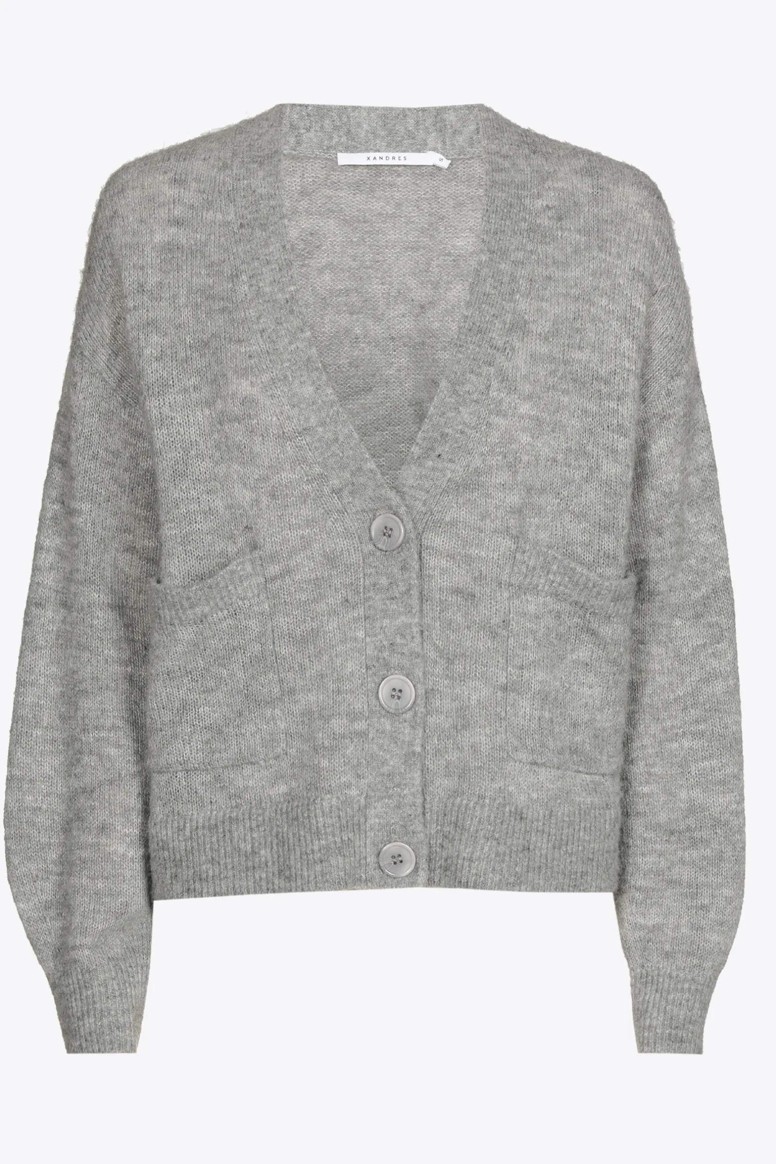 Xandres Gilet court à col en V-Femme Pulls & Cardigans