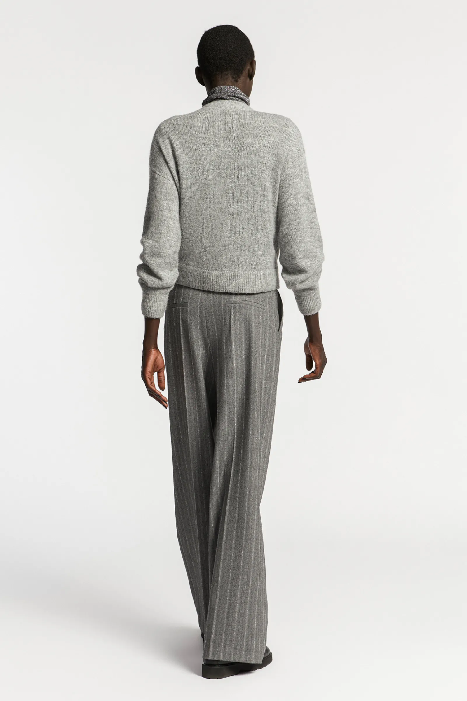 Xandres Gilet court à col en V-Femme Pulls & Cardigans