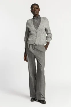 Xandres Gilet court à col en V-Femme Pulls & Cardigans