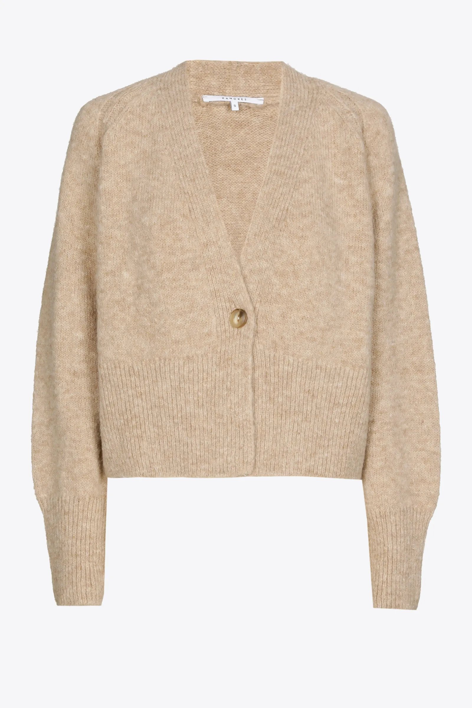 Xandres Gilet dans un mélange de laines-Femme Pulls & Cardigans