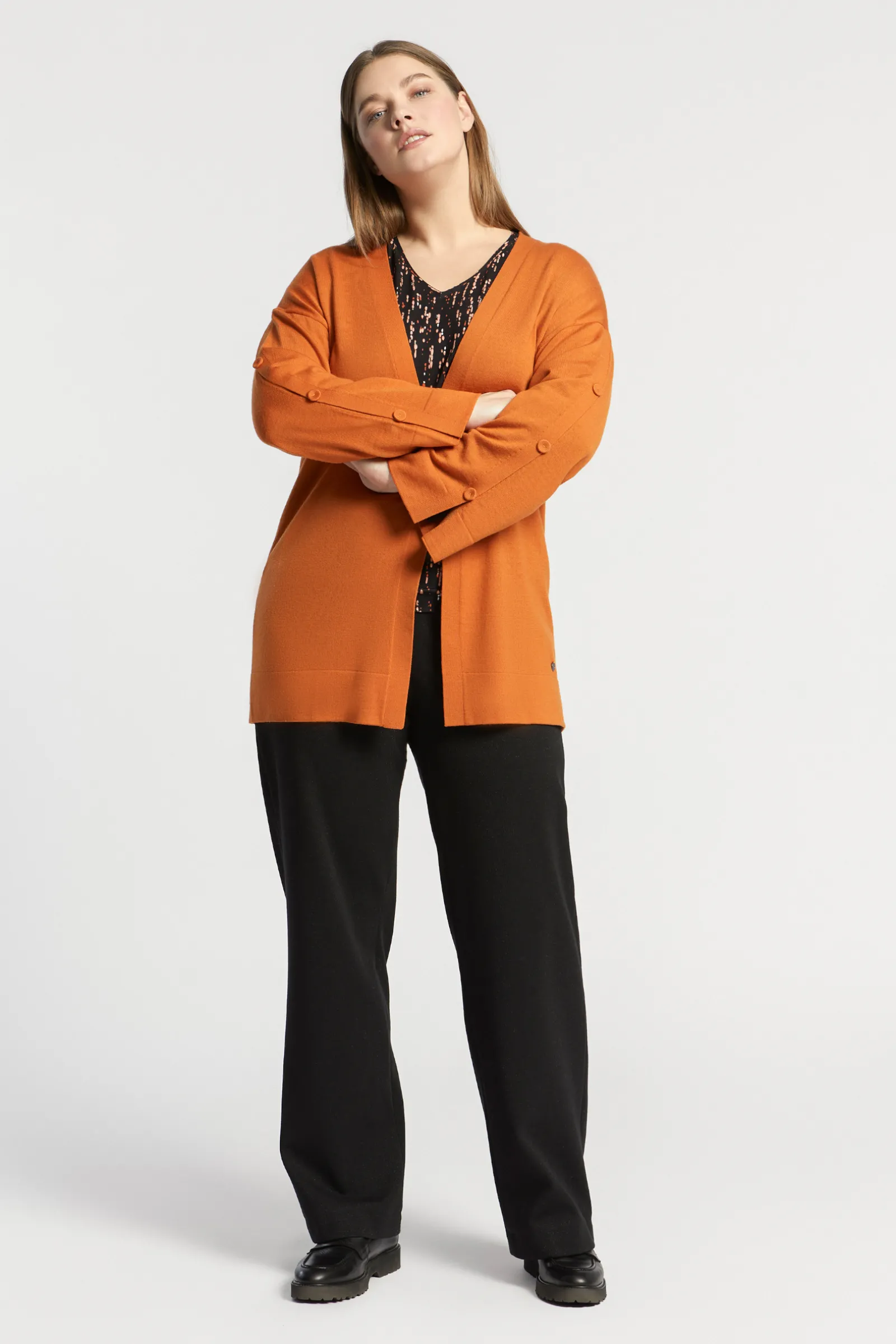 Xandres Gilet en laine recyclée-Femme Pulls & Cardigans
