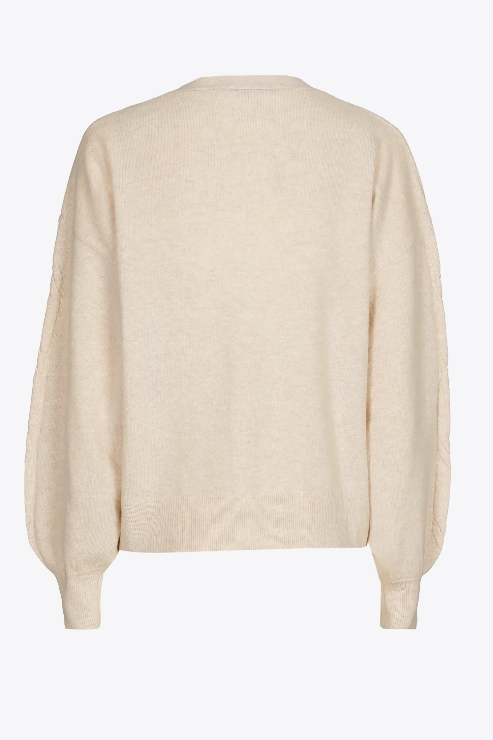 Xandres Gilet en laine surdimensionné-Femme Pulls & Cardigans