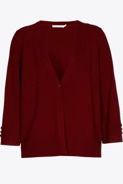 Xandres Gilet en mélange de laines fines-Femme Xandres Plus|Pulls & Cardigans