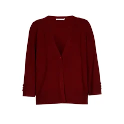 Xandres Gilet en mélange de laines fines-Femme Xandres Plus|Pulls & Cardigans