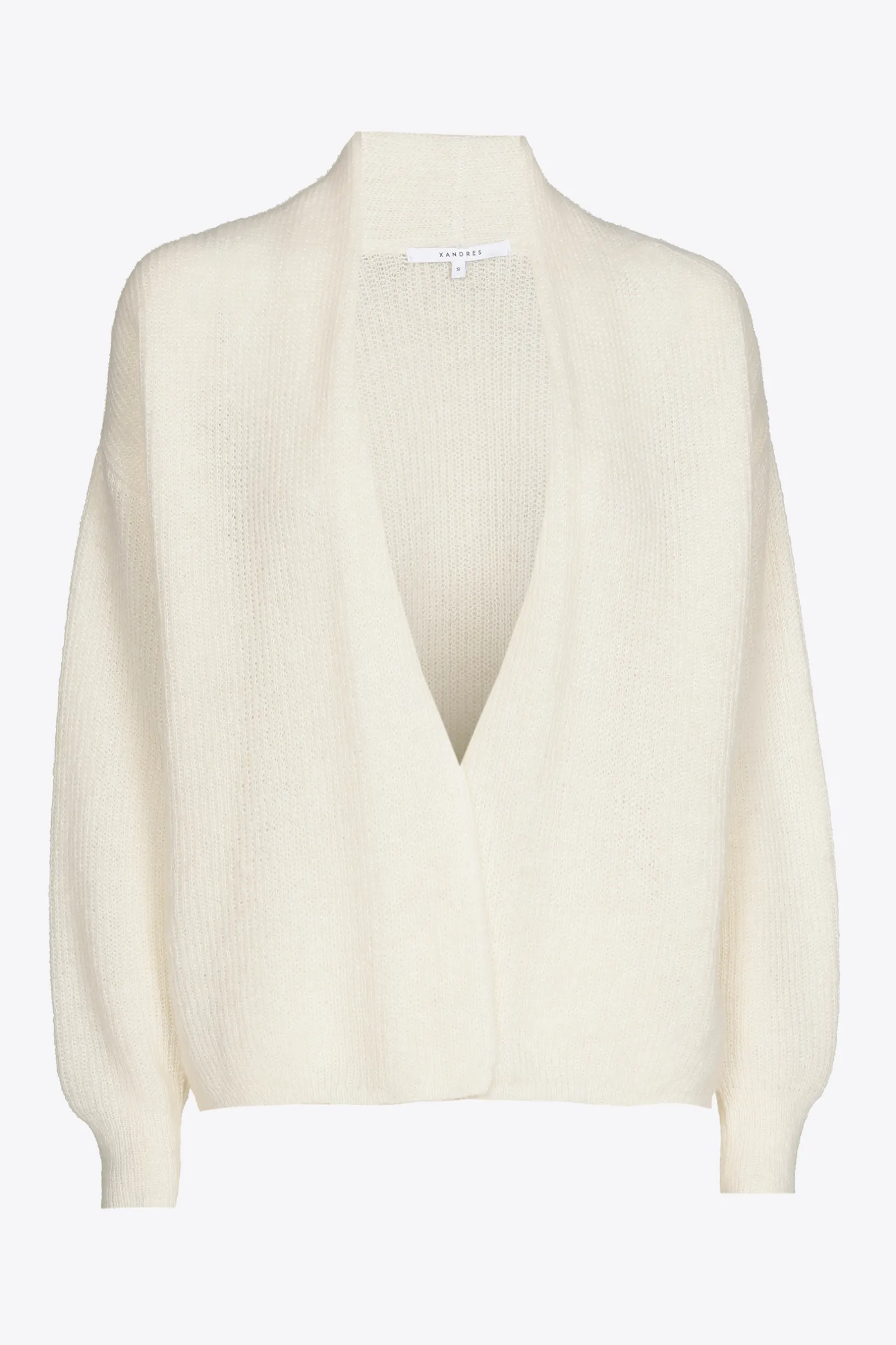 Xandres Gilet léger en maille perlée-Femme Pulls & Cardigans