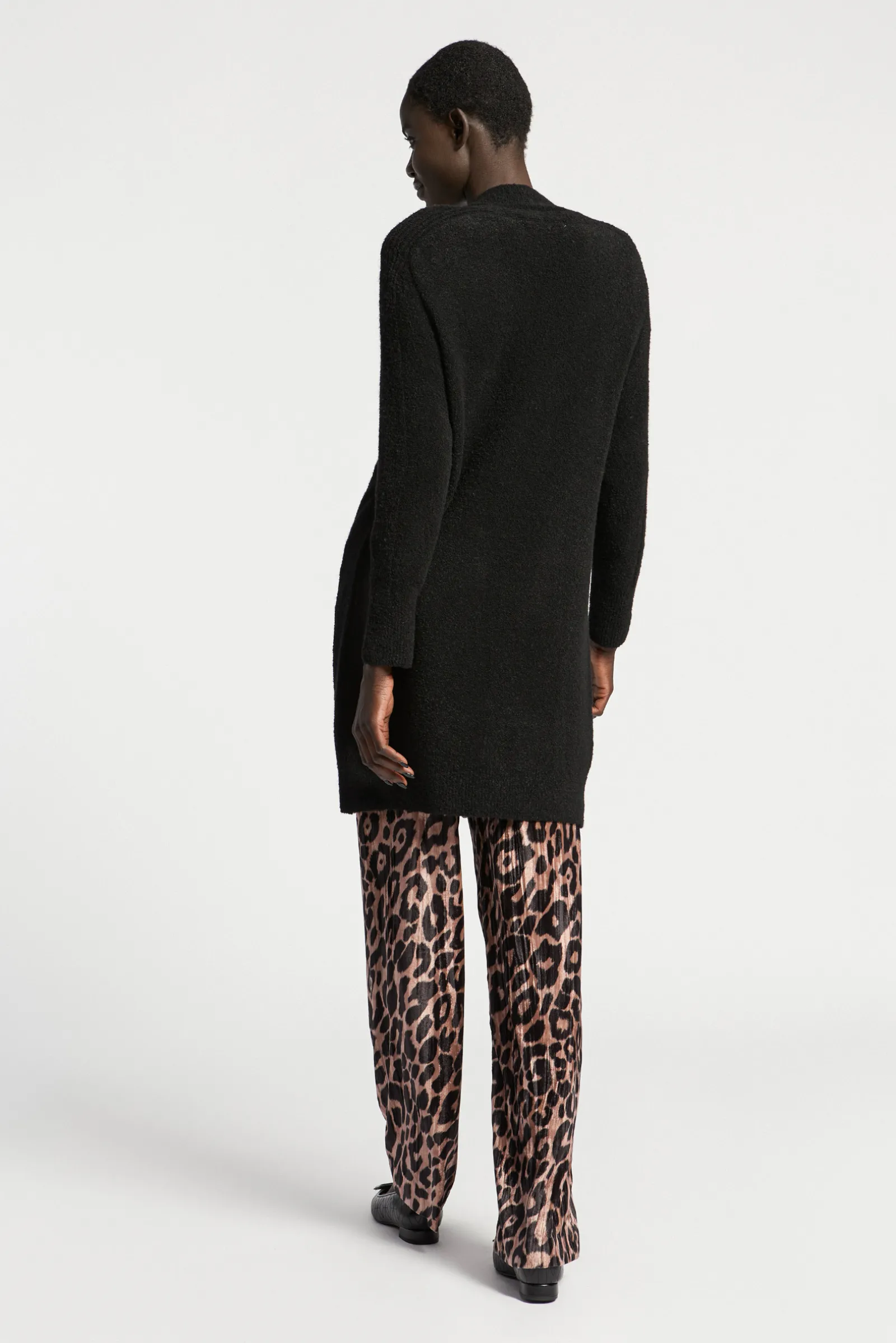 Xandres Gilet long à boutons-Femme Xandres Plus|Pulls & Cardigans