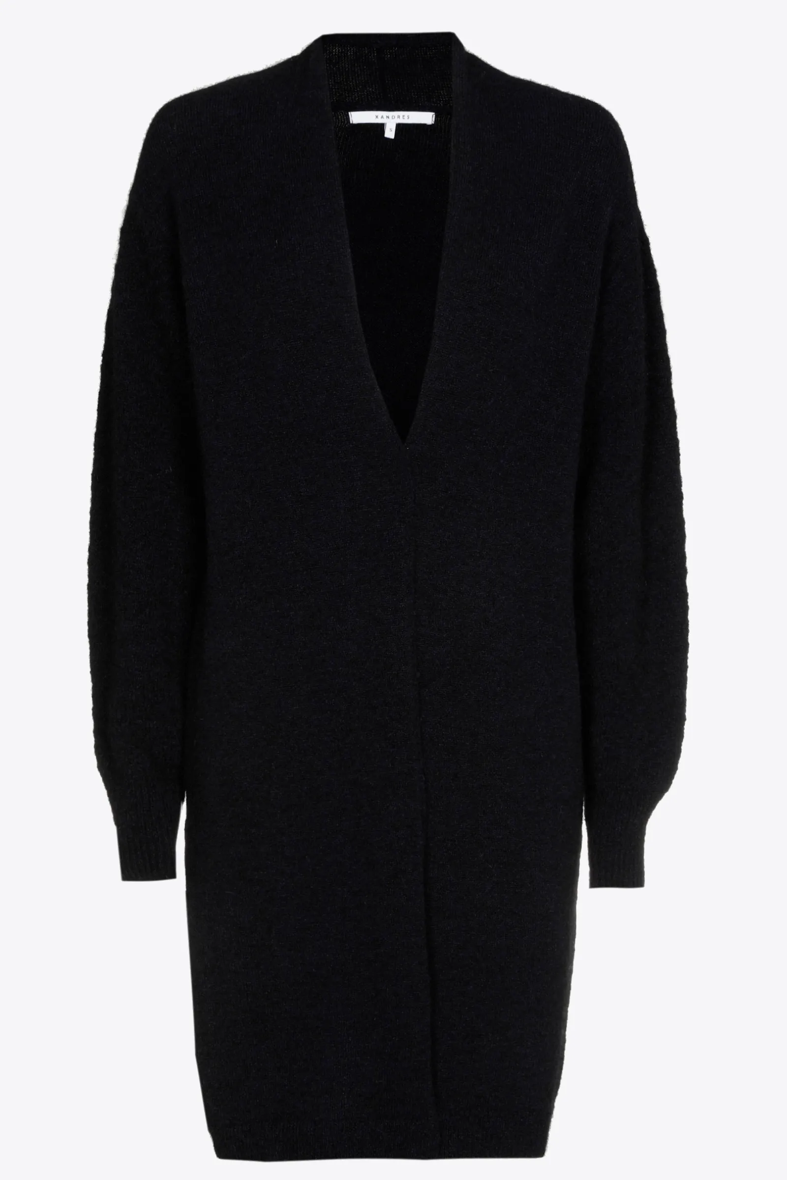 Xandres Gilet long en laine d’alpaga-Femme Xandres Plus|Pulls & Cardigans