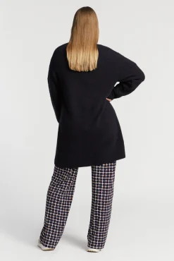 Xandres Gilet long en laine d’alpaga-Femme Xandres Plus|Pulls & Cardigans