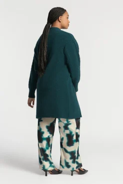 Xandres Gilet long en laine d’alpaga-Femme Xandres Plus|Pulls & Cardigans